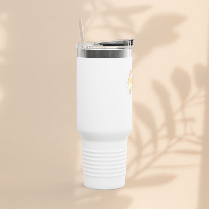 Best Dad Ever Insulated Travel Mug - 40oz Coffee Cup for Dad's Daily Adventures