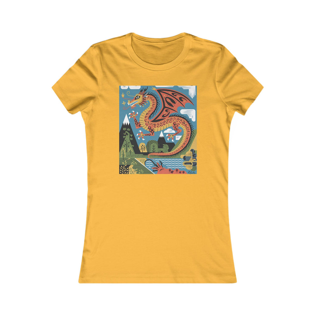 Women's Tee - Mexican Dragona Shirt for Dragon Lover Women