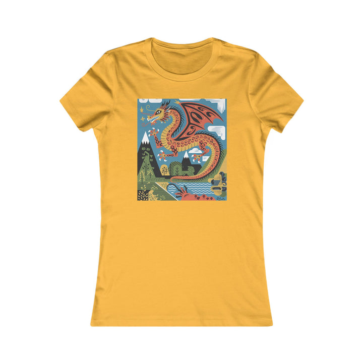 Women's Tee - Mexican Dragona Shirt for Dragon Lover Women