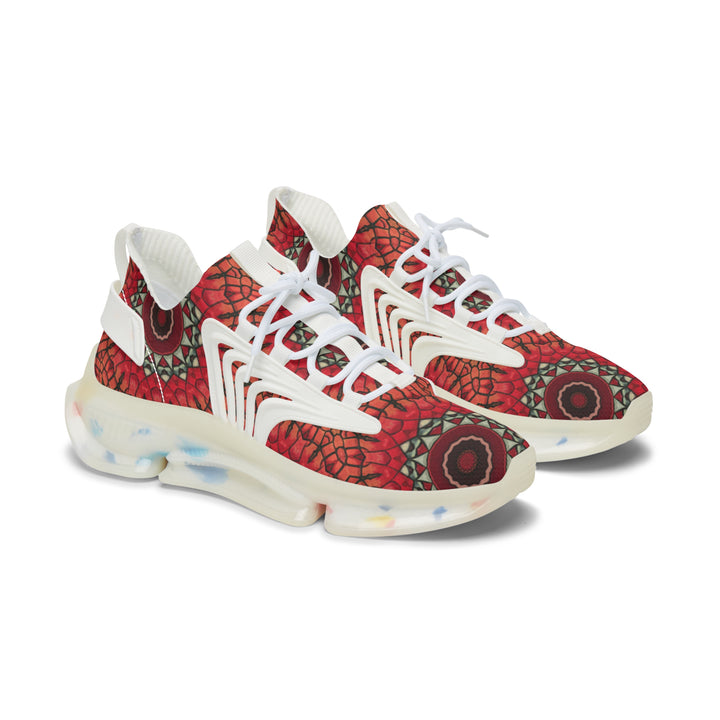 Women's Mesh Sneakers - Red Delight