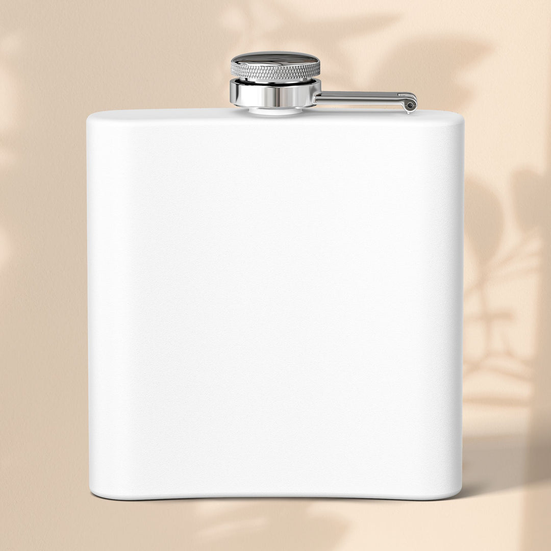 Cool Dragon Design Stainless Steel Flask - 6oz Drinkware for Adventurers