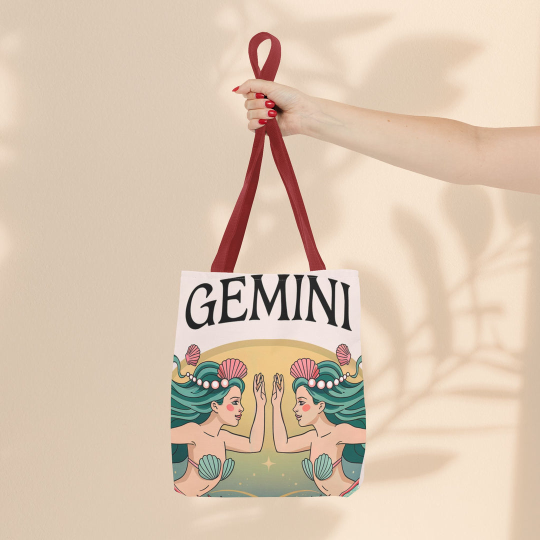 Gemini Zodiac Tote Bag, Astrological Bag, Personalized Gift, Astrology Lover, Horoscope Accessory, Birthday Present