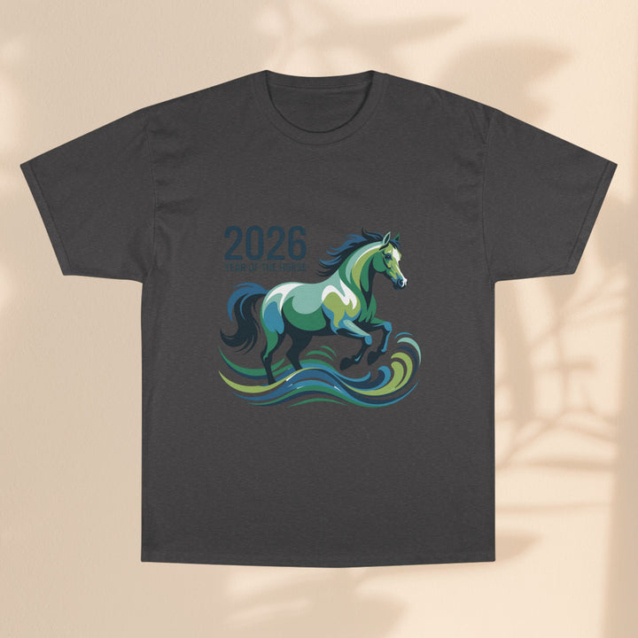 2026 Year of the Horse T-Shirt — Running Horse Graphic