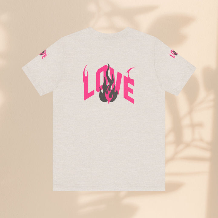 Unisex Jersey Short Sleeve Tee - LOVE