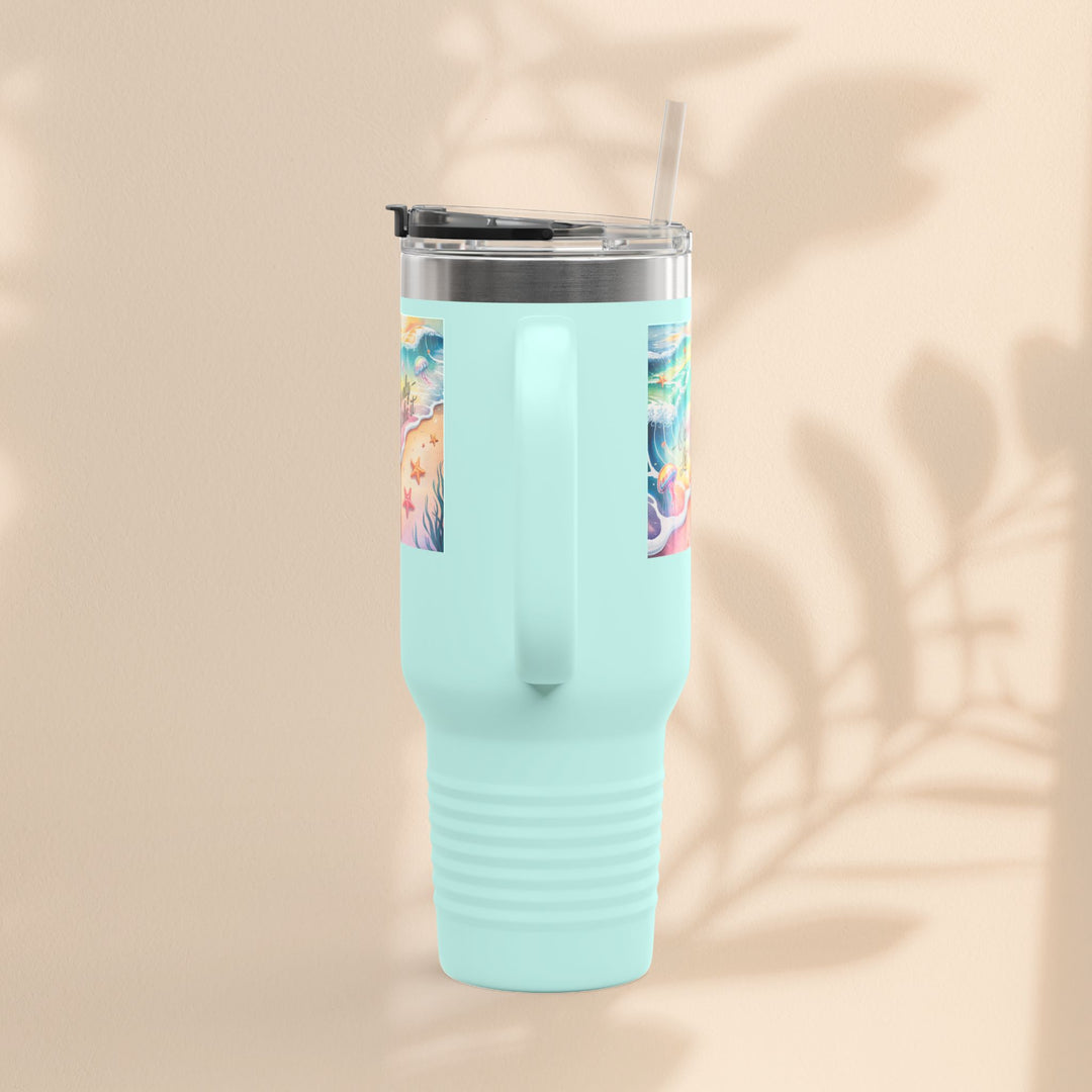 Ocean Vibes Insulated Travel Mug, 40oz