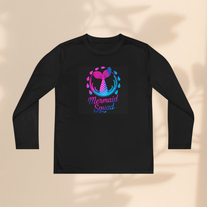 Mermaid Squad Youth Long Sleeve Tee – Kids Competitor Shirt