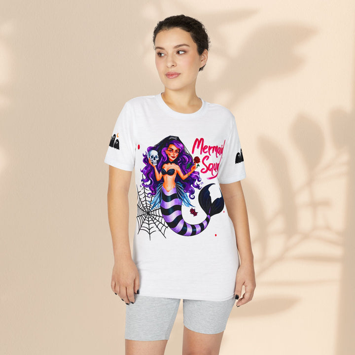Mermaid Squad Graphic T-Shirt — Halloween Goth Mermaid Tee
