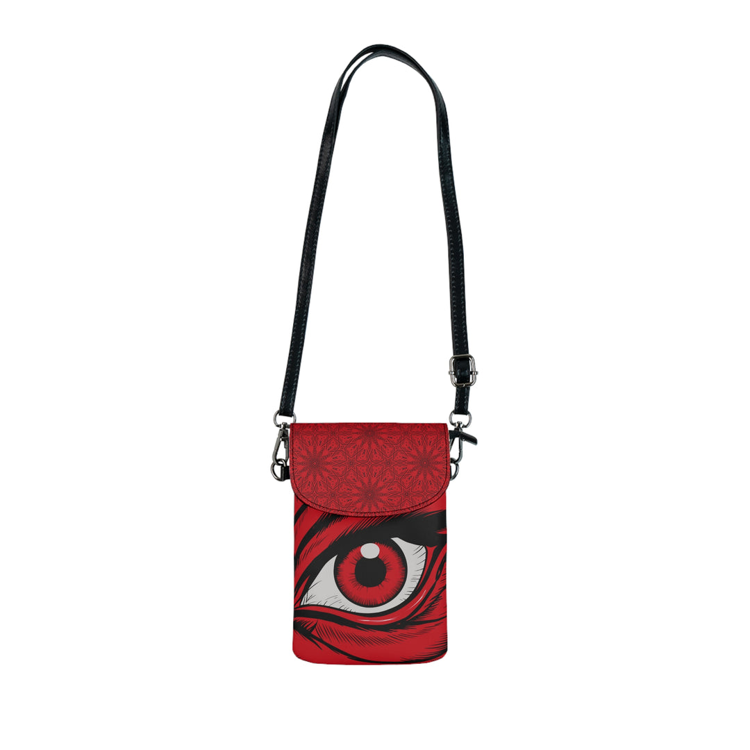 Small Cell Phone Wallet - Red Eye