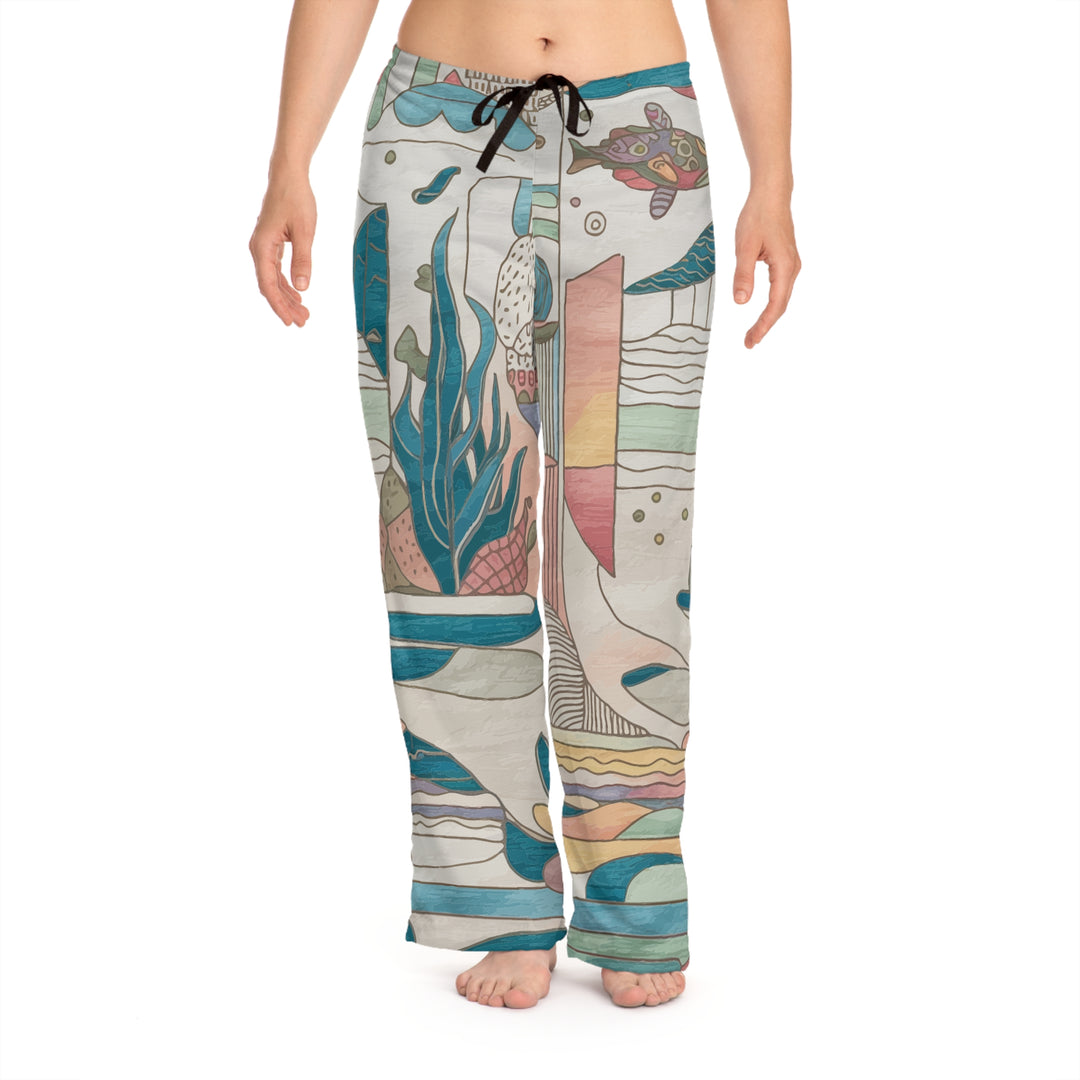 Women's Pajama Pants (AOP) - Ocean Rug