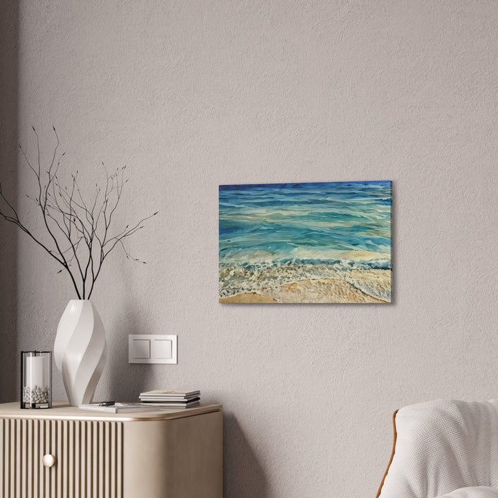 Stretched Beach Art Canvas Print