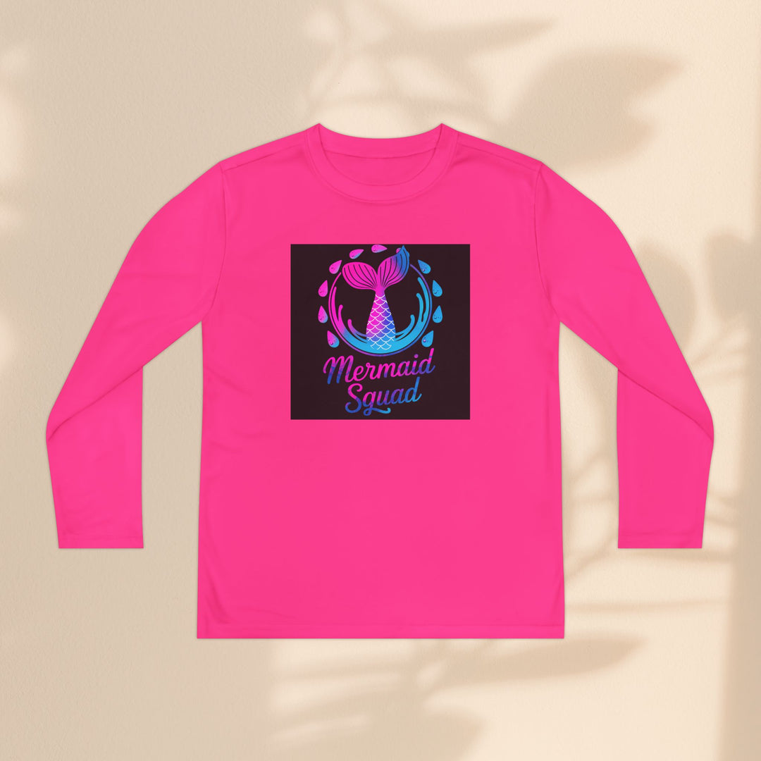 Youth Long Sleeve Competitor Tee - Mermaid Squad