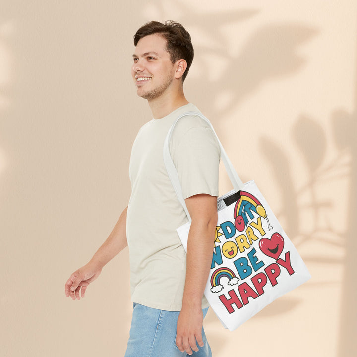 Tote Bag (AOP) - Don't Worry Be Happy