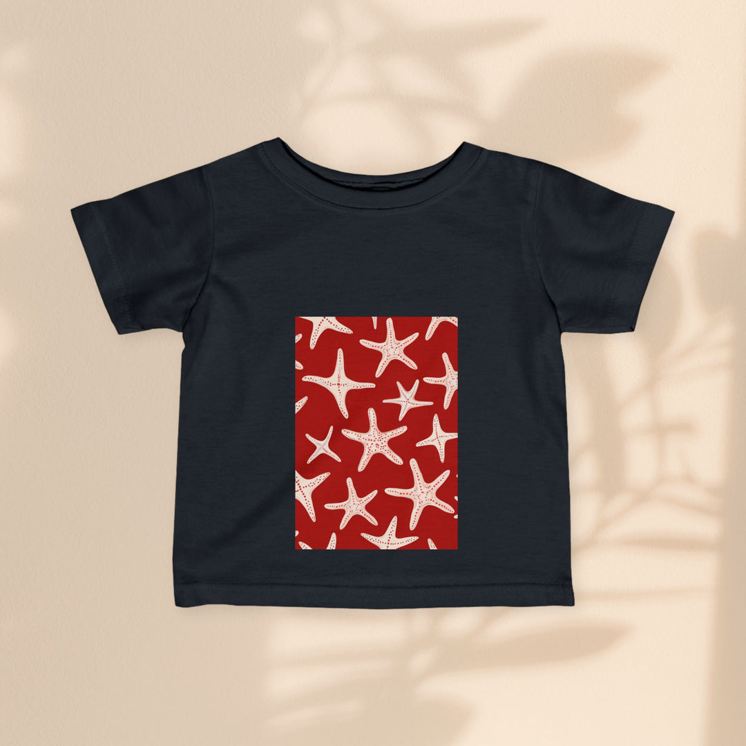 Infant Fine Jersey Tee - Red Star