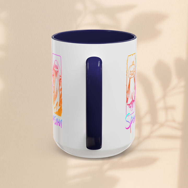 Spooky Season Accent Coffee Mug – Halloween Ceramic Cup (11oz, 15oz)