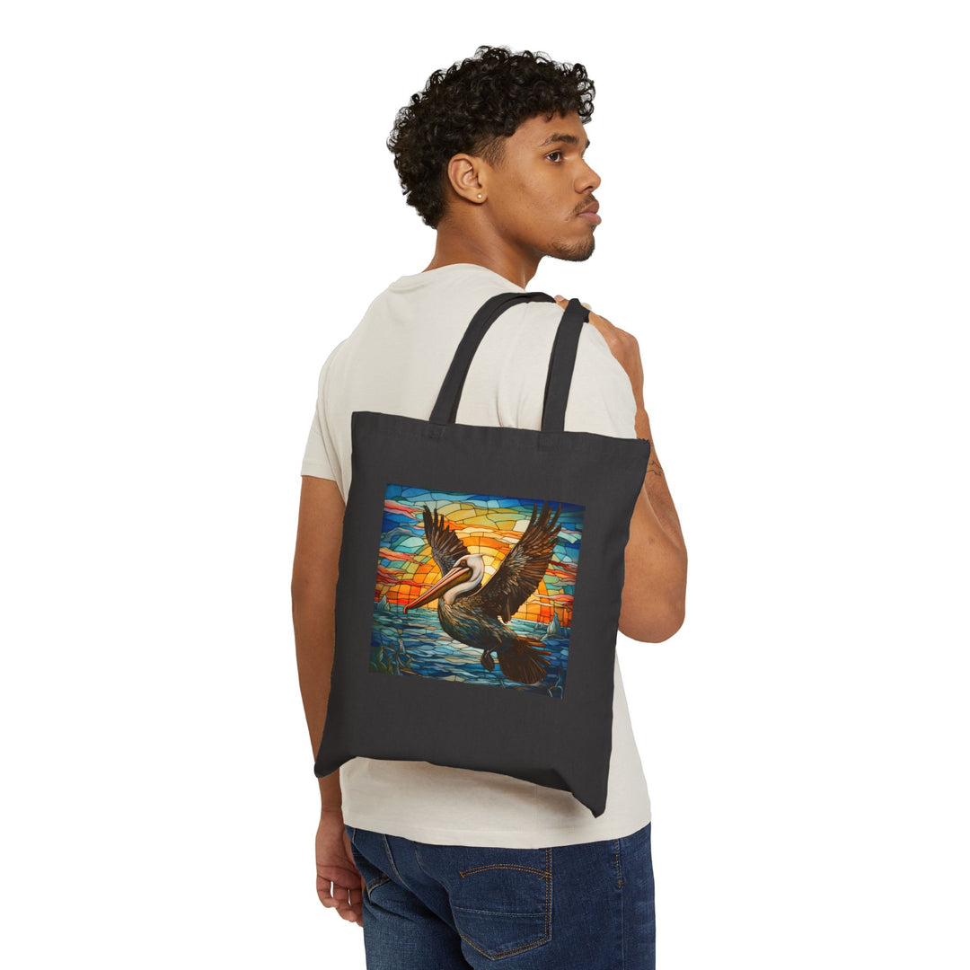 Cotton Canvas Tote Bag - Pelican