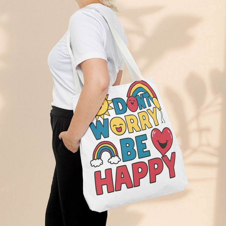 Tote Bag (AOP) - Don't Worry Be Happy