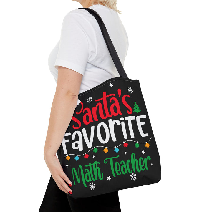 Tote Bag  - Santa's Favorite Math Teacher