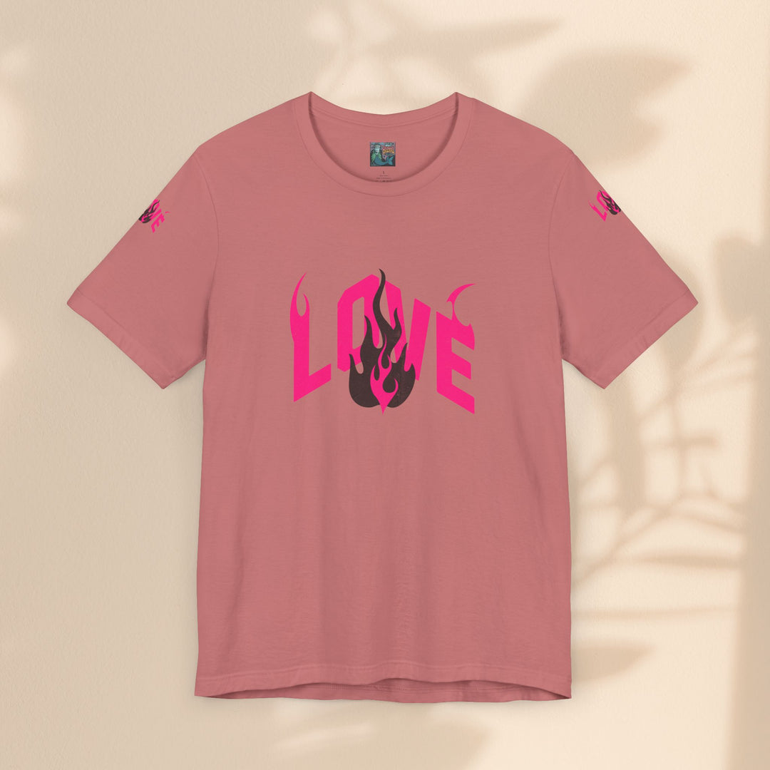 Unisex Jersey Short Sleeve Tee - LOVE