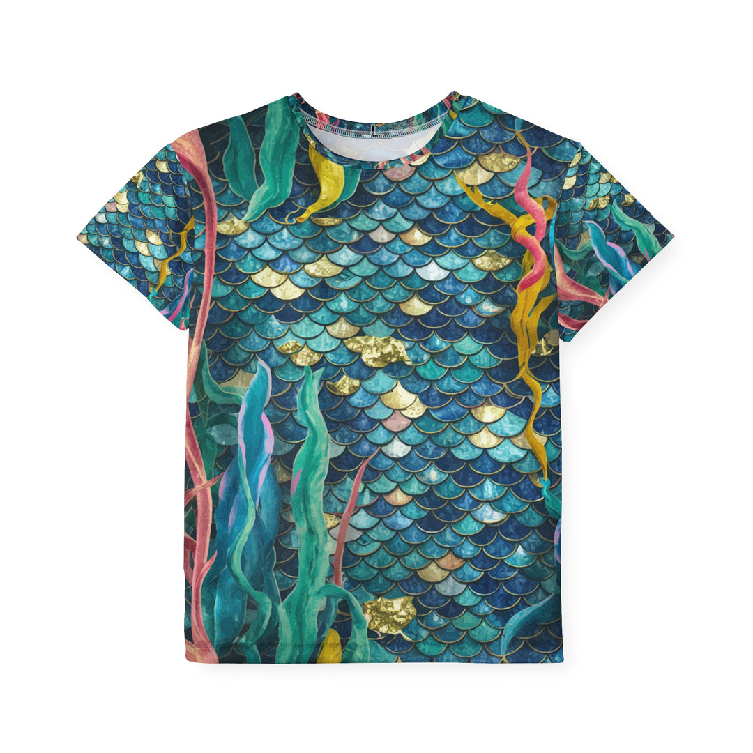 Kids Sports Jersey - Mermaid Scale Party