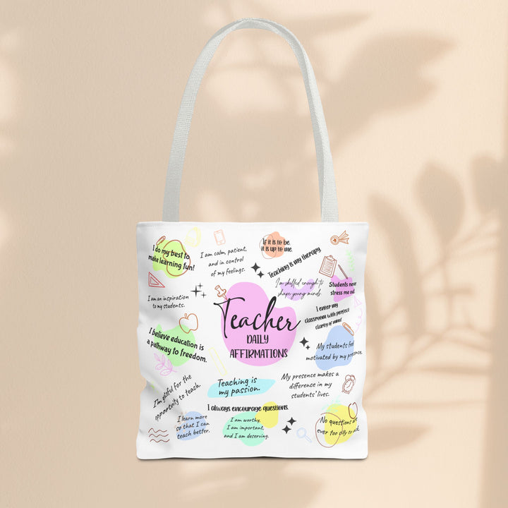 Tote Bag  - Teacher Daily Affirmations