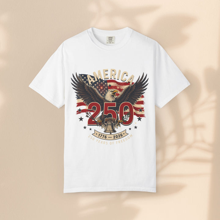 America 250 Eagle Patriotic T-Shirt — Independence Celebration Tee