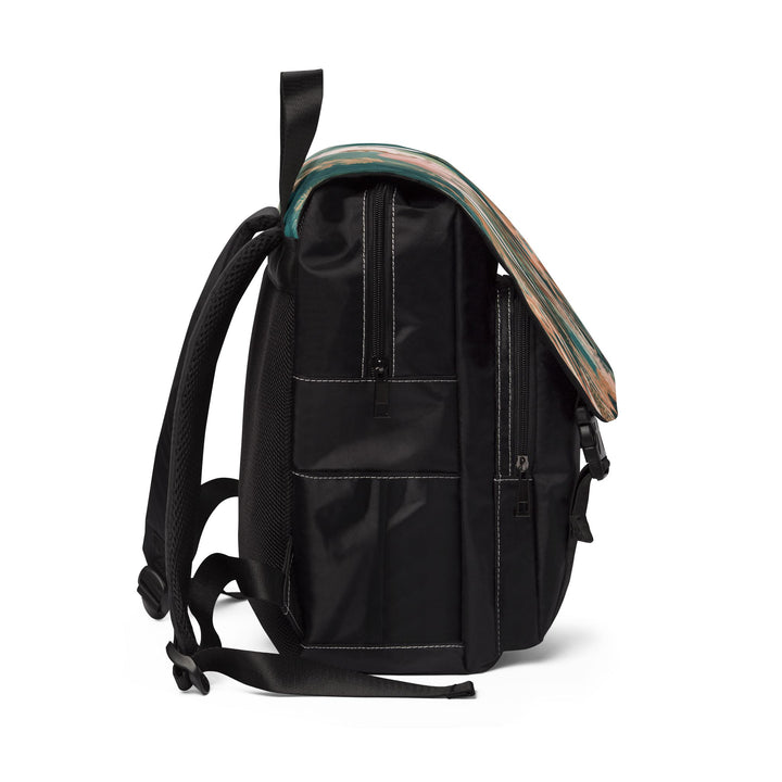 Unisex Casual Shoulder Backpack - Under The Sea