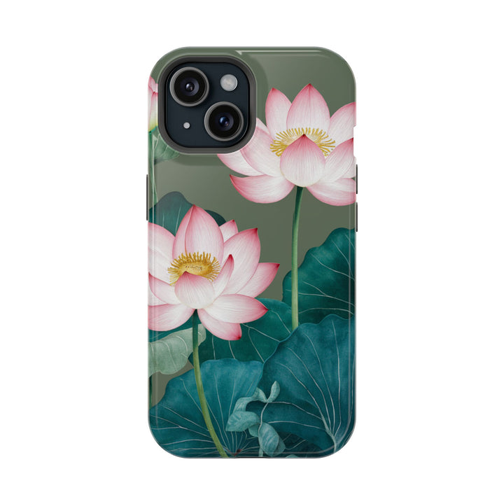 Impact-Resistant Cases - Lotus Flowers