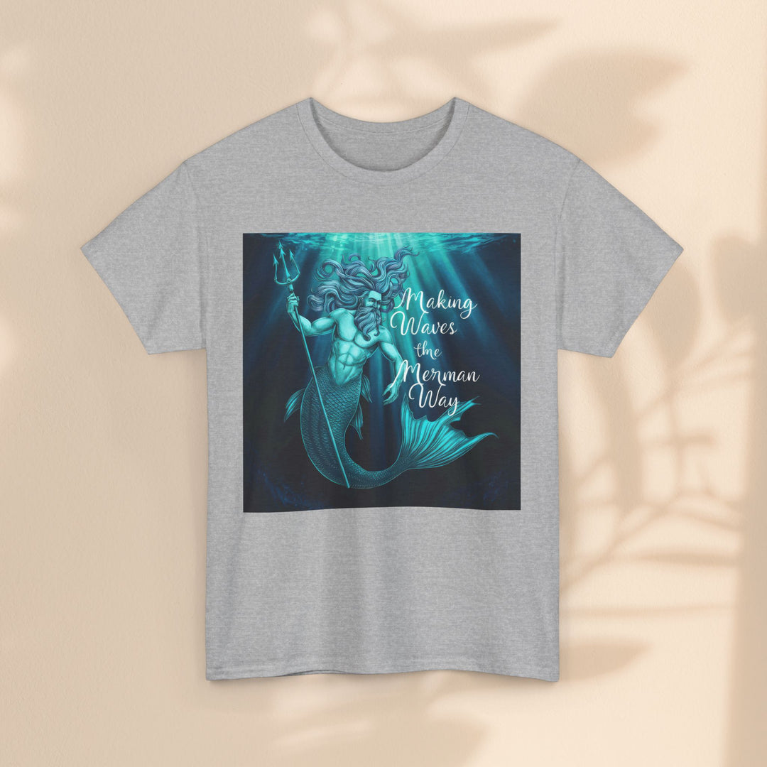 Unisex Heavy Cotton Tee - Guardian of the Sea