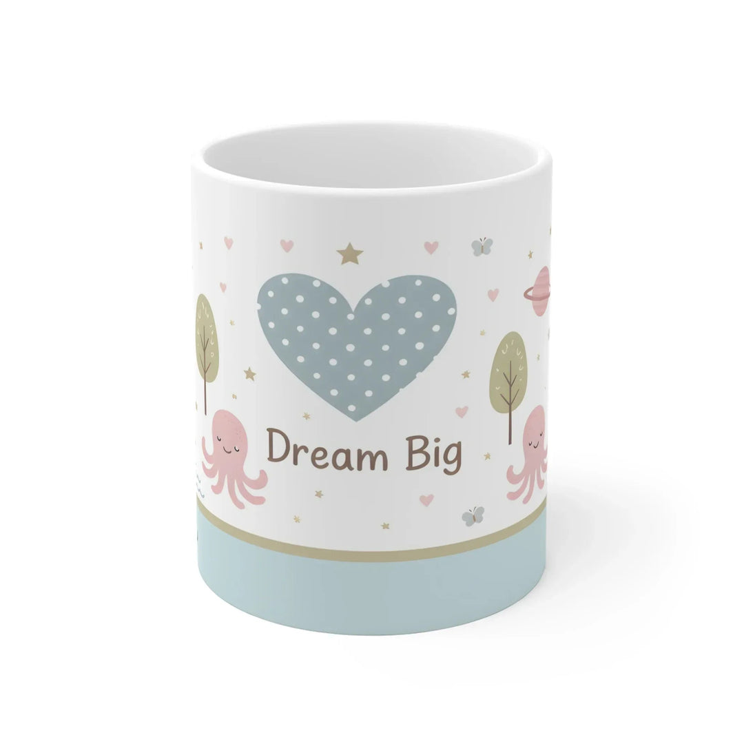 Personalized Dream Big Ocean Mug with Custom Name