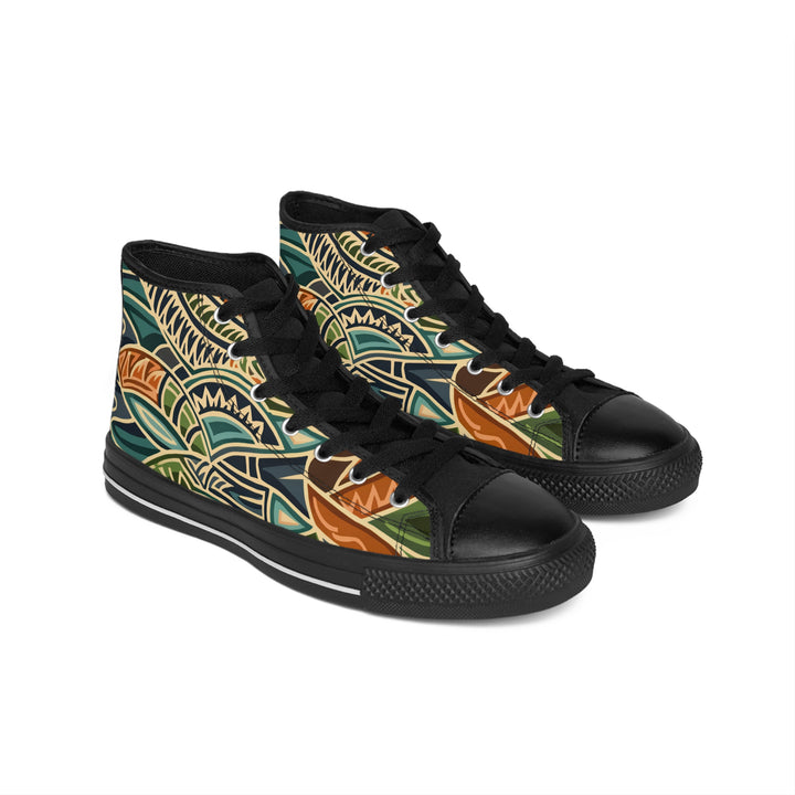 Women's Classic Sneakers - Tribal Orange