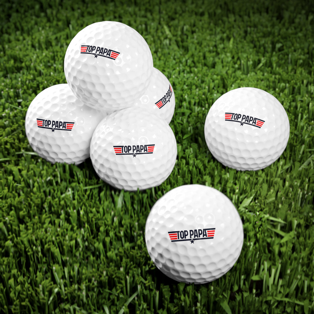 Golf Balls, 6pcs - Top Papa