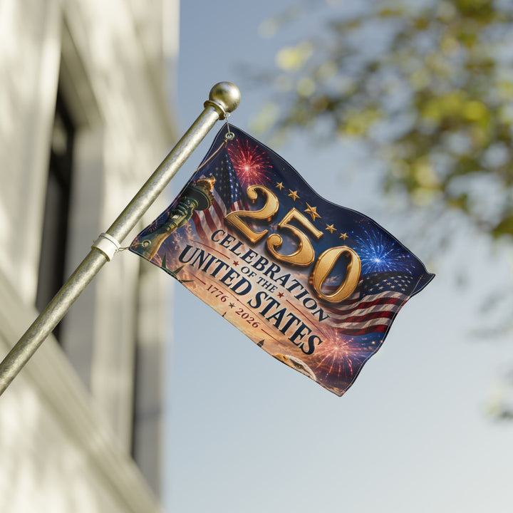 250th United States Celebration Flag — Double-Sided Patriotic Flag