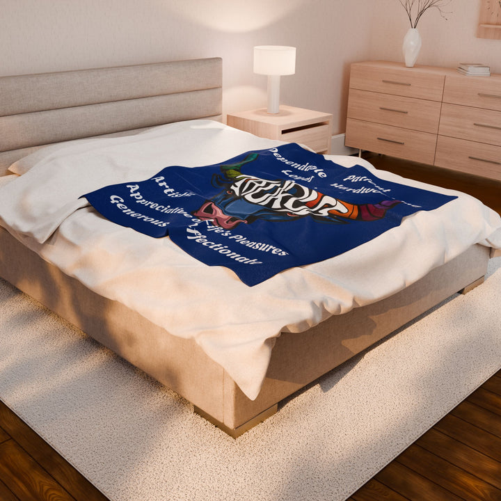 Velveteen Plush Blanket - Taurus