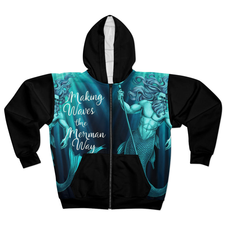 Unisex Zip Hoodie - The Merman Way