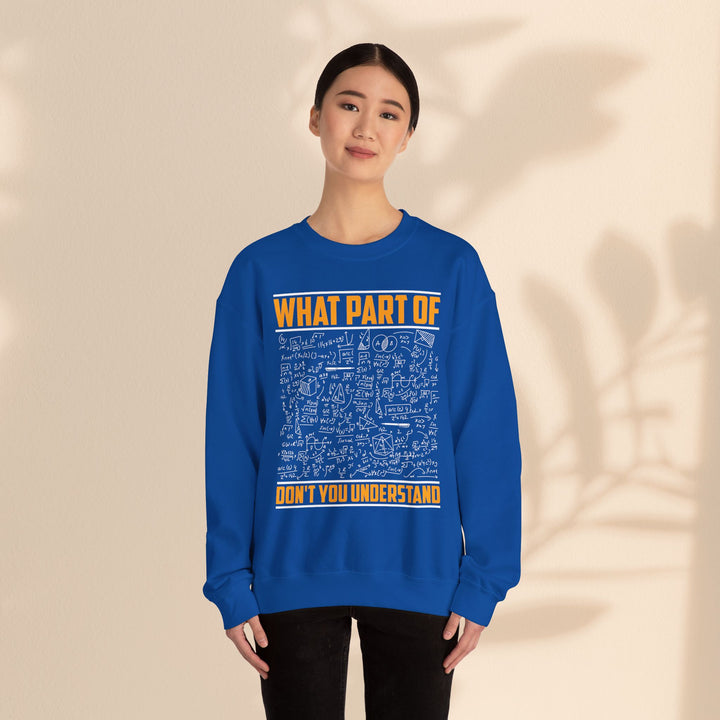 Unisex Heavy Blend™ Crewneck Sweatshirt - For The Math Student or Teacher