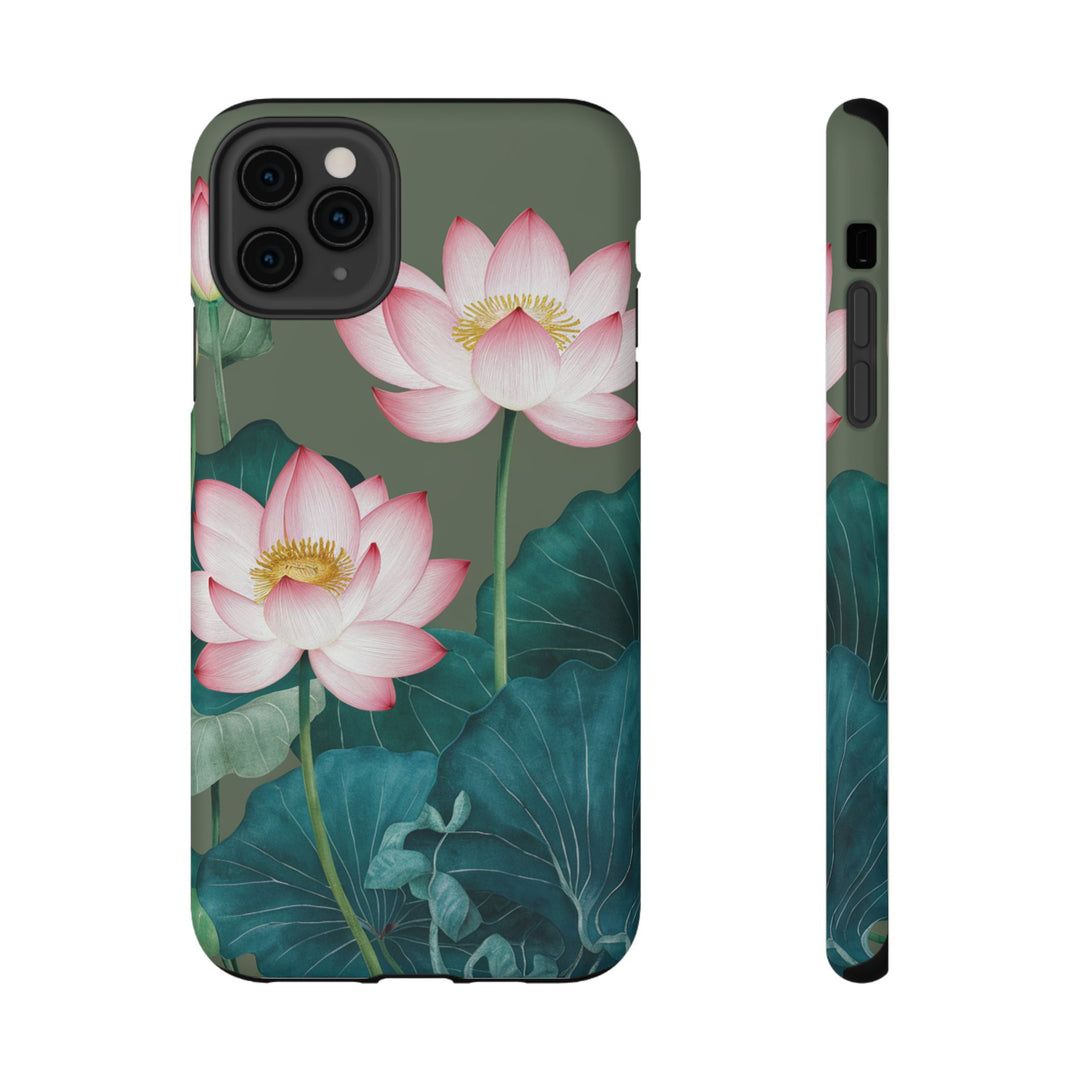 Impact-Resistant Cases - Lotus Flowers