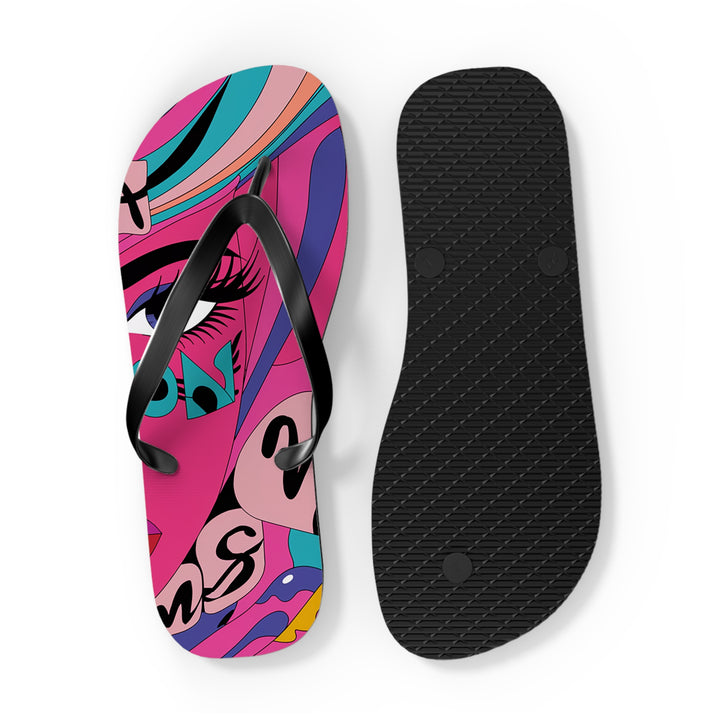 Sea Dragon Dreams Flip Flops