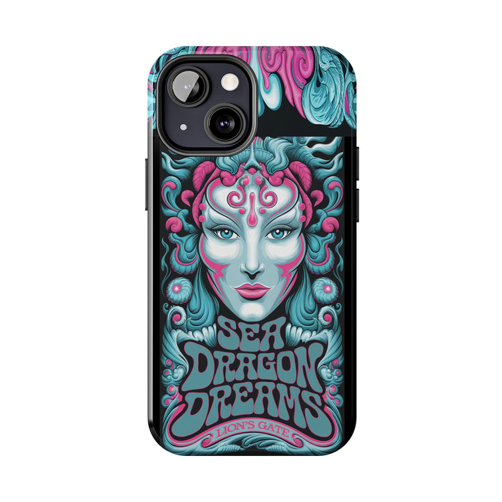 Tough Phone Cases - Sea Dragon Dreams Psychedelic