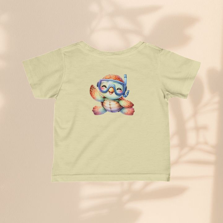 Infant Fine Jersey Tee - Terry Turtle