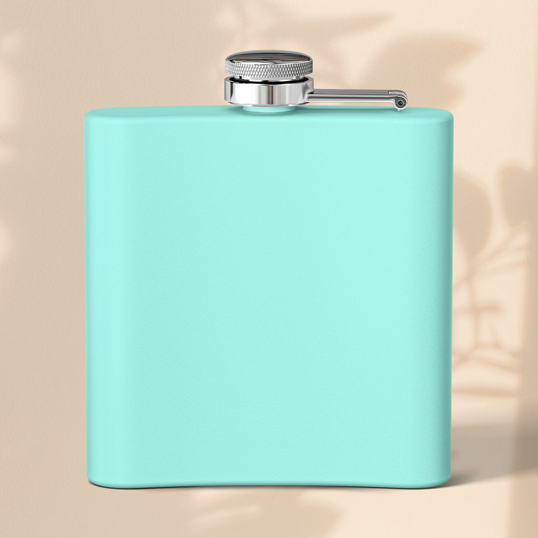 Cool Dragon Design Stainless Steel Flask - 6oz Drinkware for Adventurers