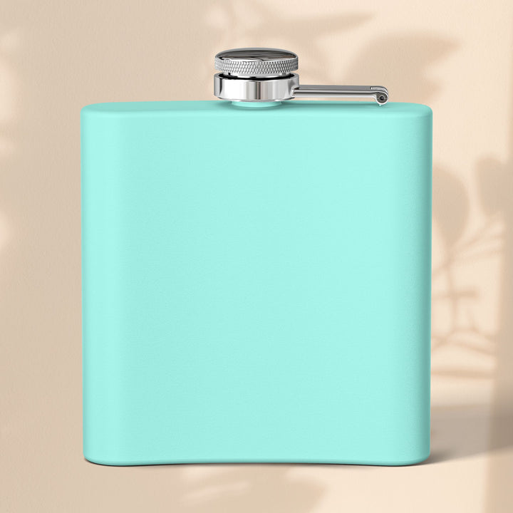 Cool Dragon Design Stainless Steel Flask - 6oz Drinkware for Adventurers