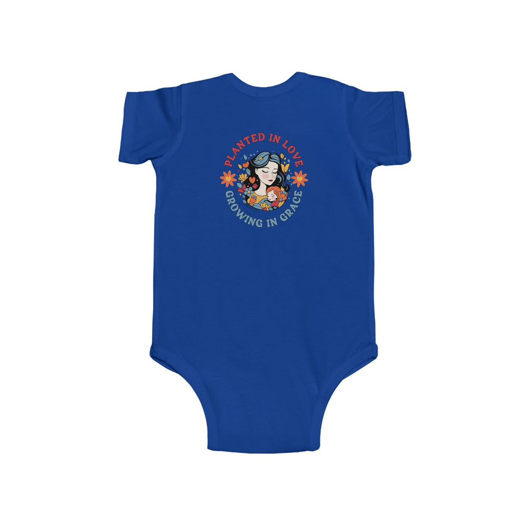 Infant Fine Jersey Bodysuit - Planted in Love, Growing In Grace