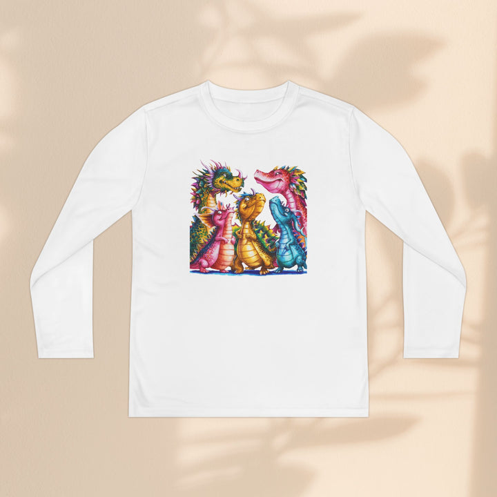 Youth Long Sleeve Competitor Tee - Dragon Joy