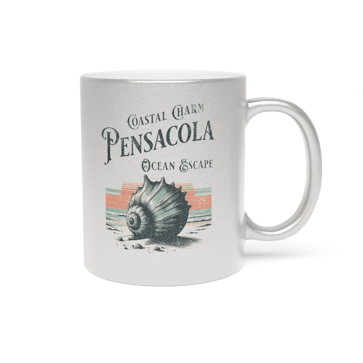 Metallic Mug - Pensacola Coastal Charm