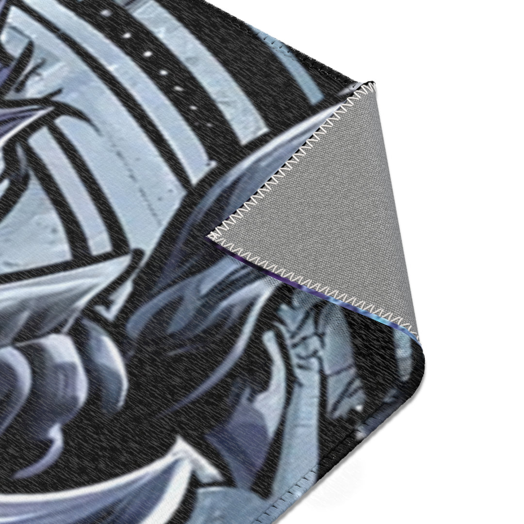 Mystical Dragon Area Rug - Bohemian Home Decor, Gift for Fantasy Lovers