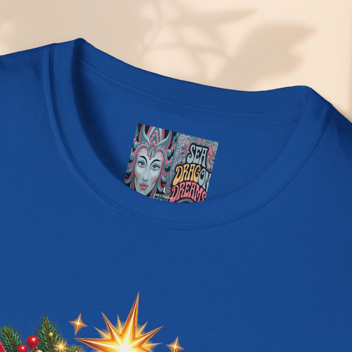 Joy to the World Christmas T-Shirt — Festive Wreath Holiday Tee