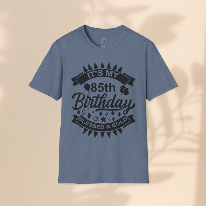 85th Birthday Celebration T-Shirt, Unisex Softstyle Tee for 85th Birthday, Milestone Birthday Gift, Birthday Party Outfit, Cute [...]
