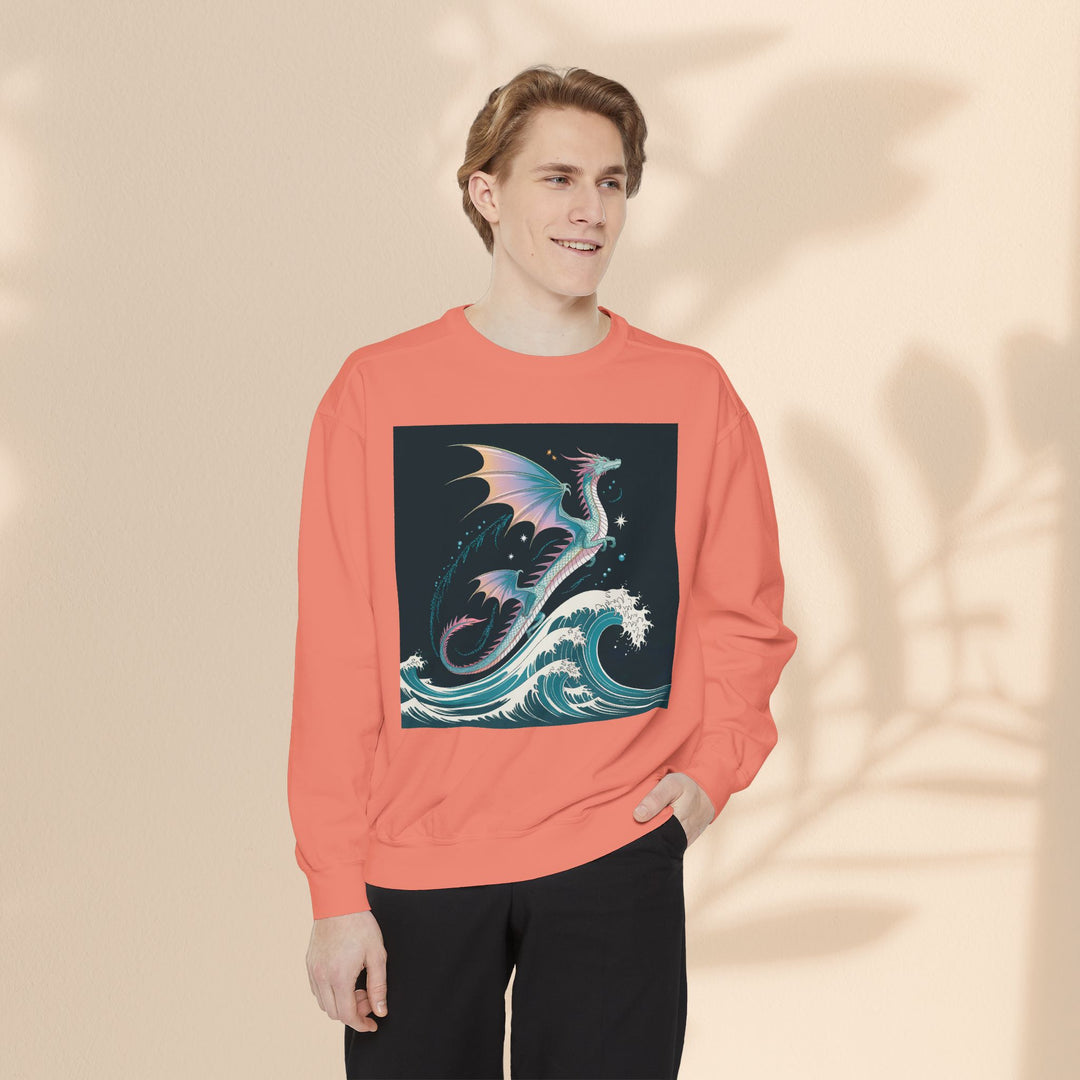 Mythical Dragon Wave Sweatshirt