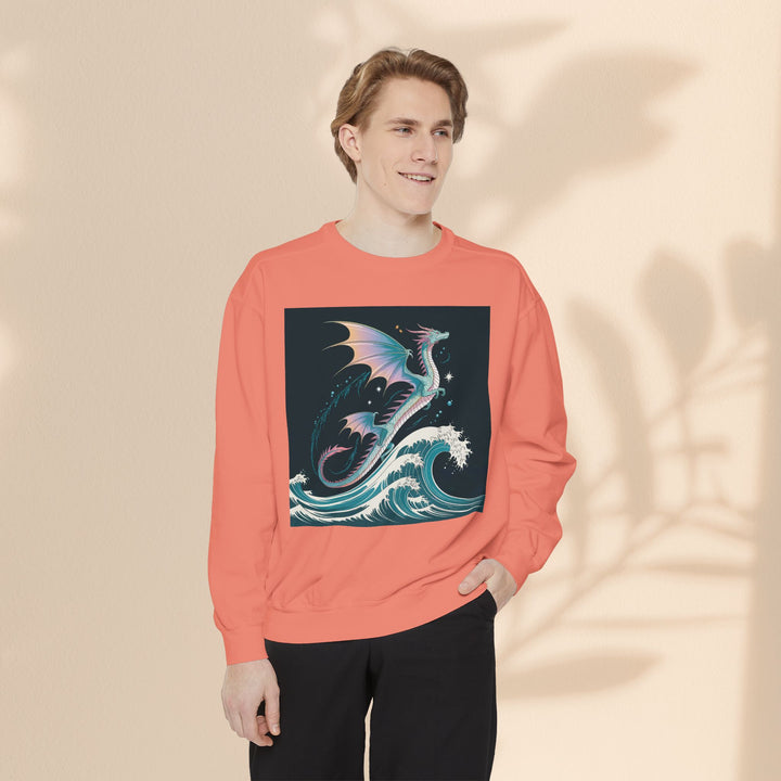 Mythical Dragon Wave Sweatshirt