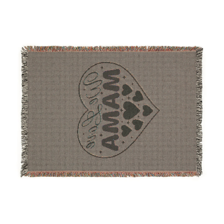 Woven Blanket - We Love Momma